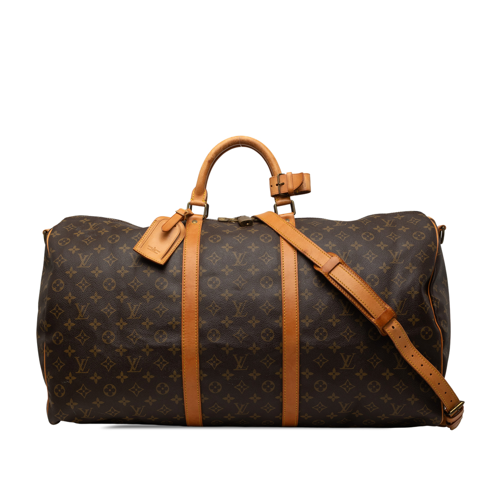 Pre-Loved Louis Vuitton Monogram Keepall Bandouliere 60
